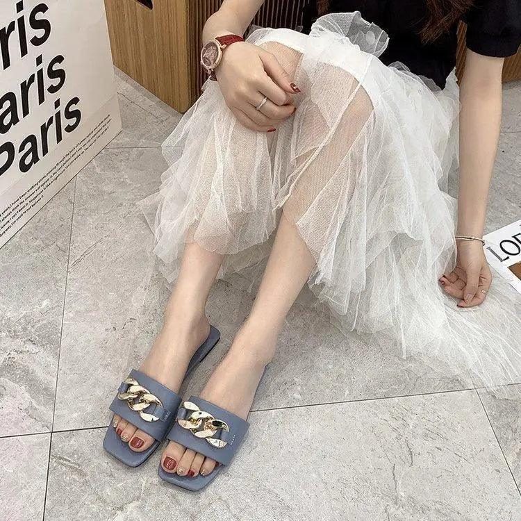 Women's Comfortable Summer Flip Flop Sandals - Casual Slip-On