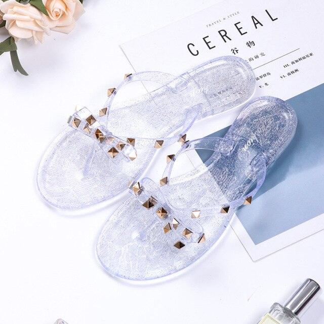 Women's Comfortable Flat Thong Sandals Casual Beach Slides