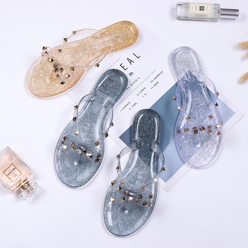 Women's Comfortable Flat Thong Sandals Casual Beach Slides