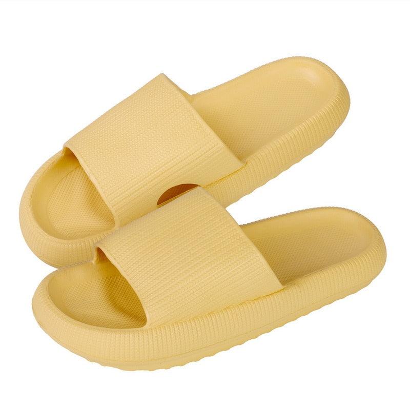 Women's Thick Platform EVA Slide Sandals Open Toe Soft Home Slippers