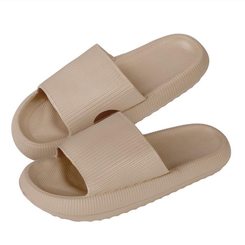 Women's Thick Platform EVA Slide Sandals Open Toe Soft Home Slippers