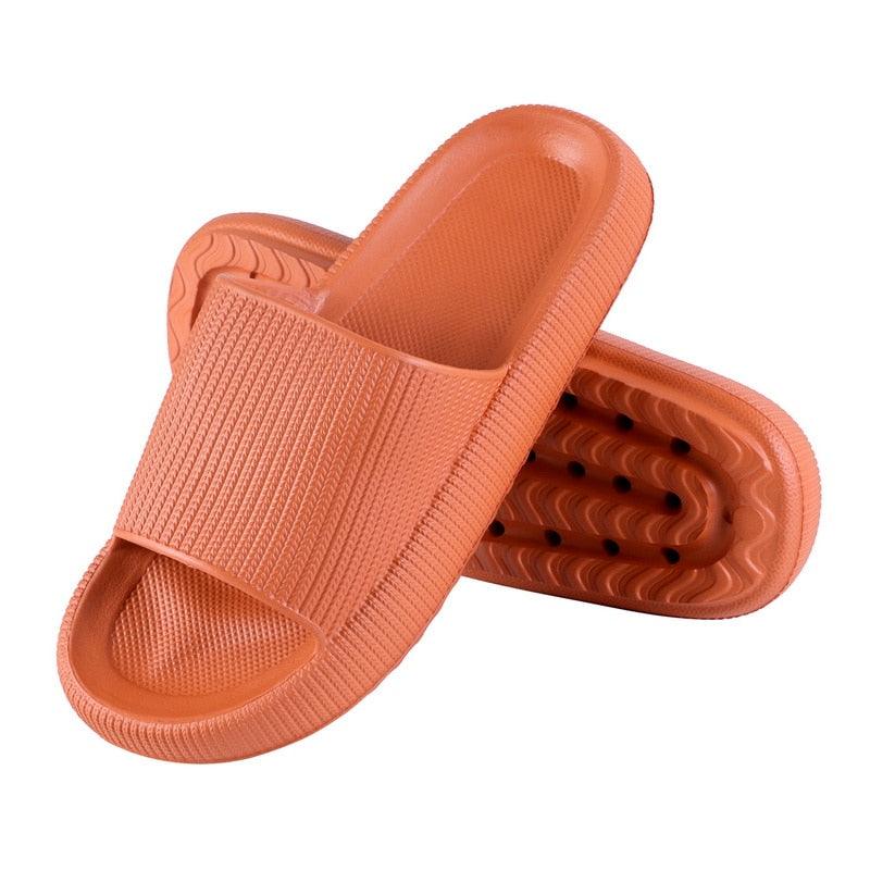 Women's Thick Platform EVA Slide Sandals Open Toe Soft Home Slippers