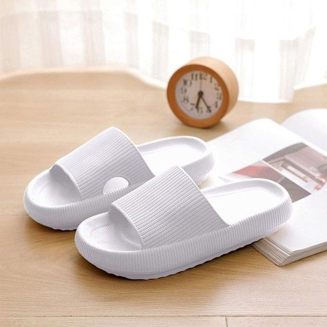 Women's Thick Platform EVA Slide Sandals Open Toe Soft Home Slippers