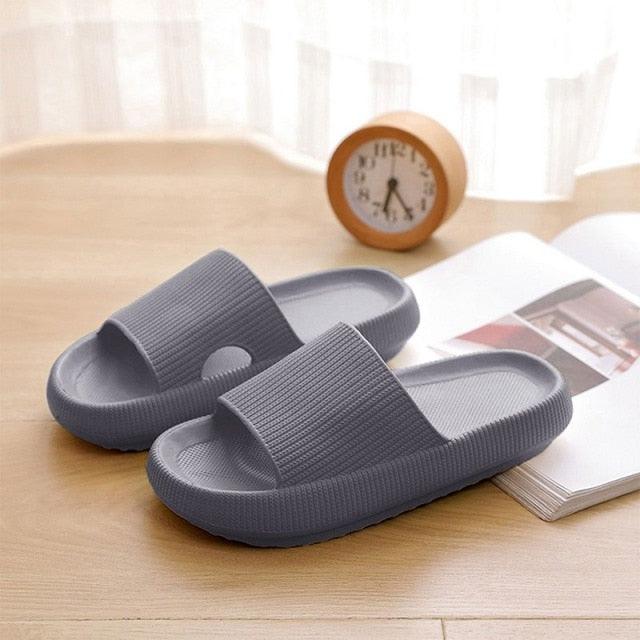 Women's Thick Platform EVA Slide Sandals Open Toe Soft Home Slippers