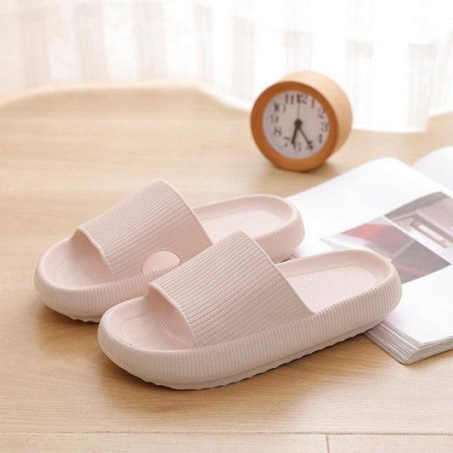 Women's Thick Platform EVA Slide Sandals Open Toe Soft Home Slippers