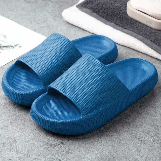 Women's Thick Platform EVA Slide Sandals Open Toe Soft Home Slippers
