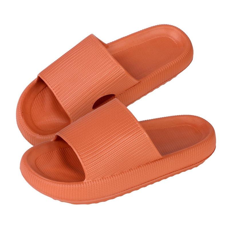 Women's Thick Platform EVA Slide Sandals Open Toe Soft Home Slippers