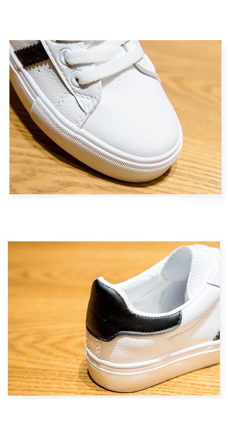 Women's White Casual Lace-Up Sneakers - Comfortable Eco Leather Flats