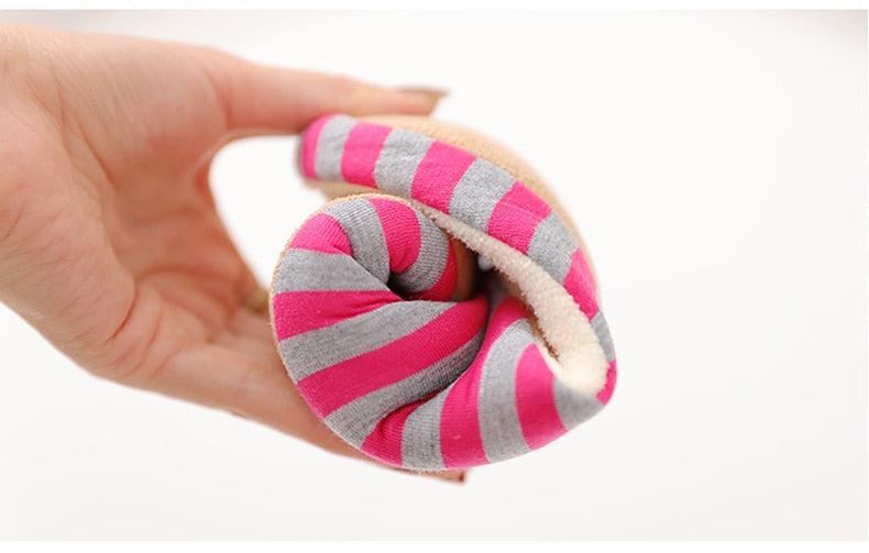 Women's Cat Face Furry Slippers – Soft Plush Warm House Shoes