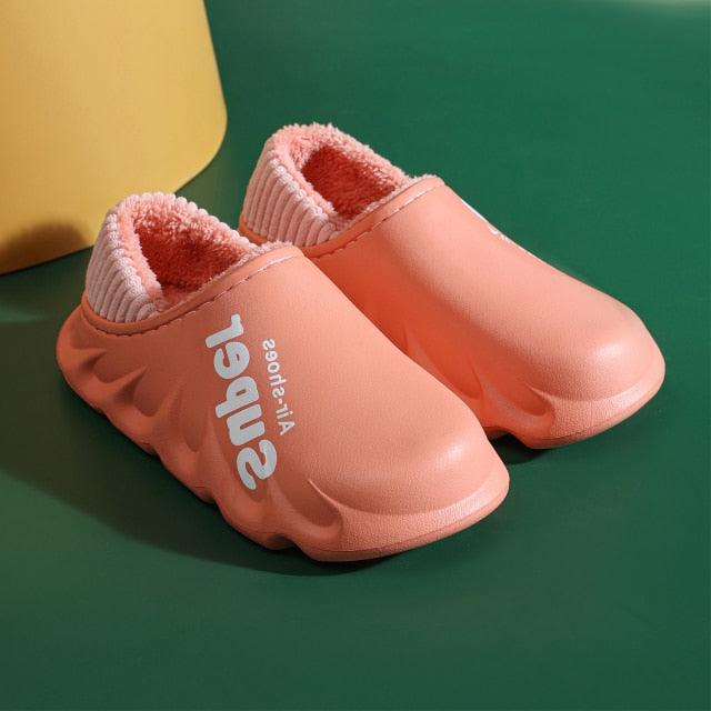 Women’s Plush Cat Slippers with Memory Foam & Non-Slip Sole