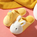 Plush Memory Foam Winter House Slippers - Soft Fuzzy Rabbit Slides