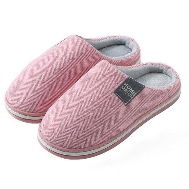 Plush Memory Foam Winter House Slippers for Indoor Home Comfort