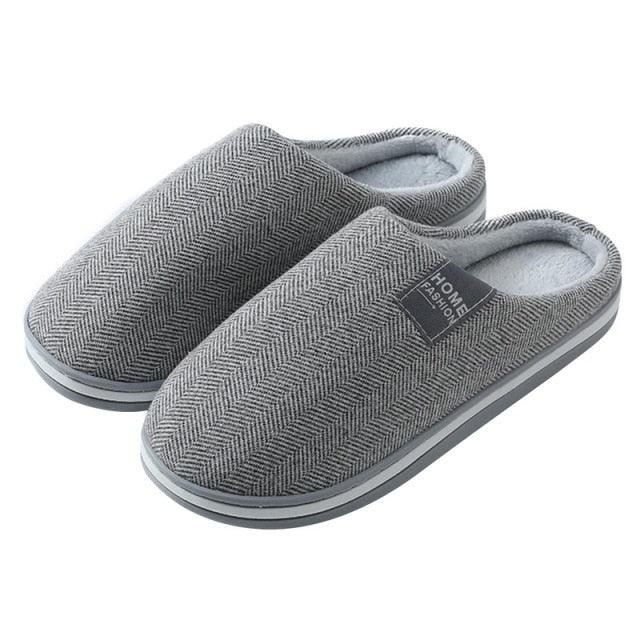 Plush Memory Foam Winter House Slippers for Indoor Home Comfort
