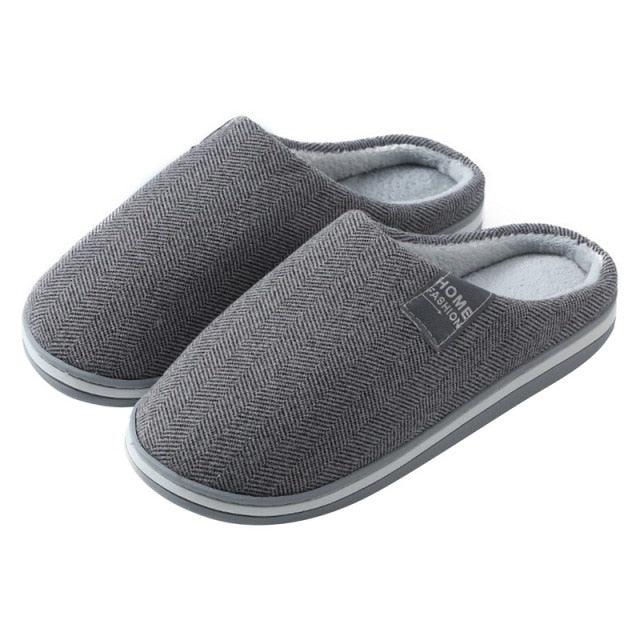Plush Memory Foam Winter House Slippers for Indoor Home Comfort