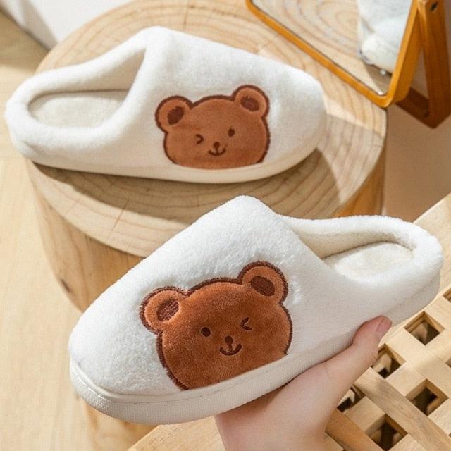 Plush Memory Foam Winter House Slippers for Indoor Home Comfort