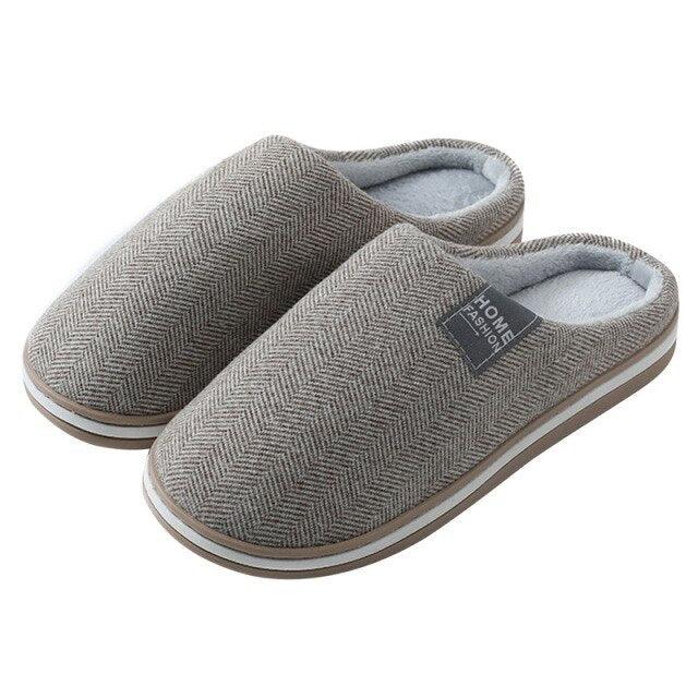 Plush Memory Foam Winter House Slippers for Indoor Home Comfort