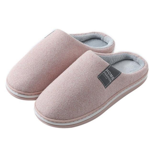 Plush Memory Foam Winter House Slippers for Indoor Home Comfort