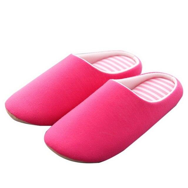 Plush Cat Animal Indoor House Slippers with Memory Foam Comfort