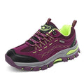Women's Leather Hiking Boots, Anti-Slip Ankle Shoes for Winter