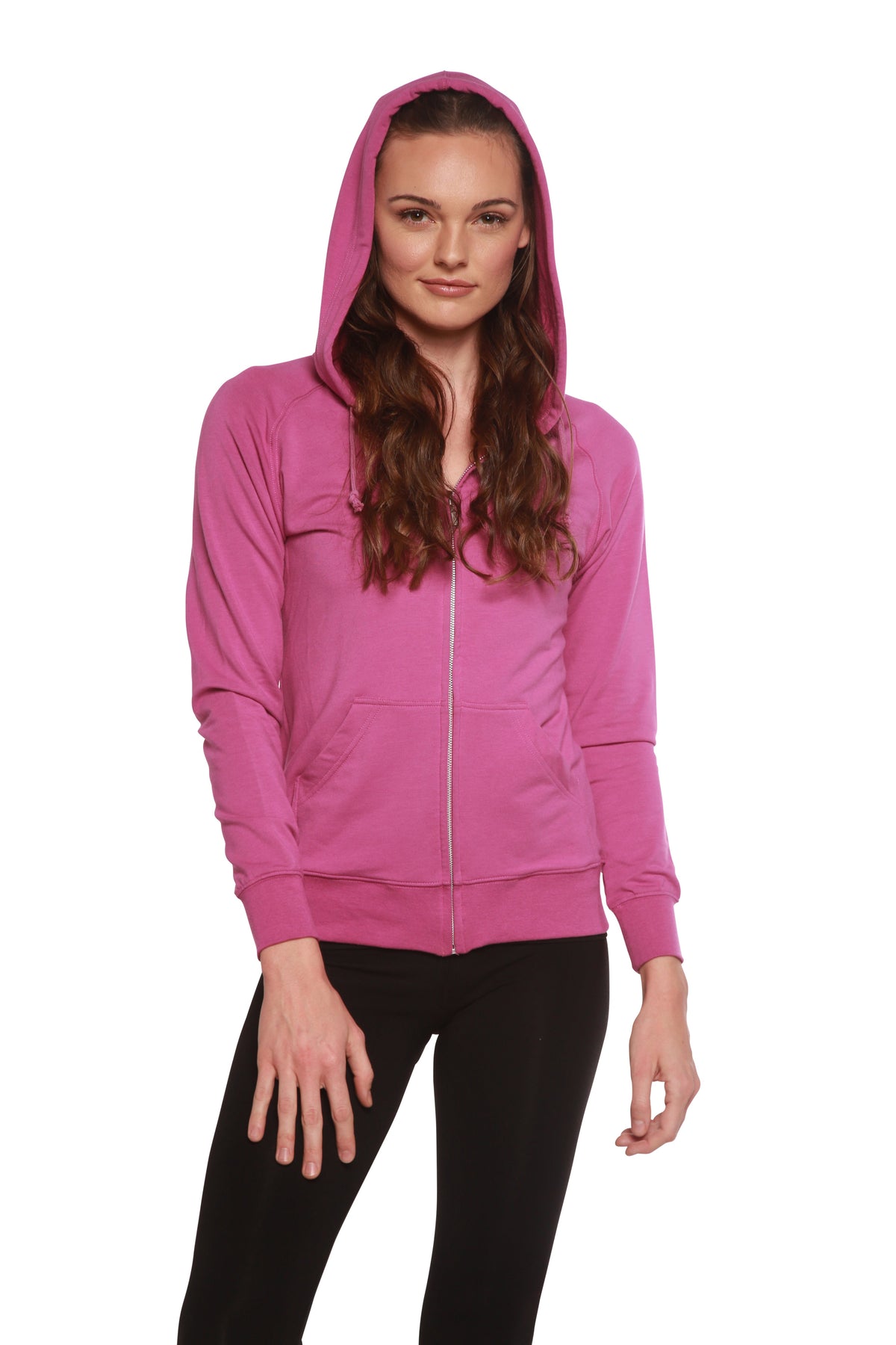 Women's Bamboo French Terry Zip Hoodie