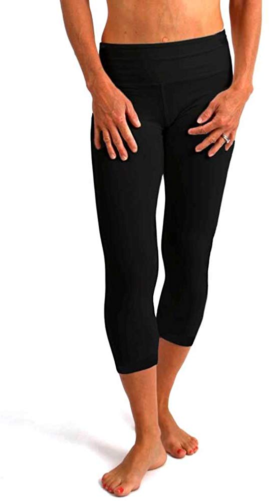 Women's Bamboo Viscose Capri Leggings