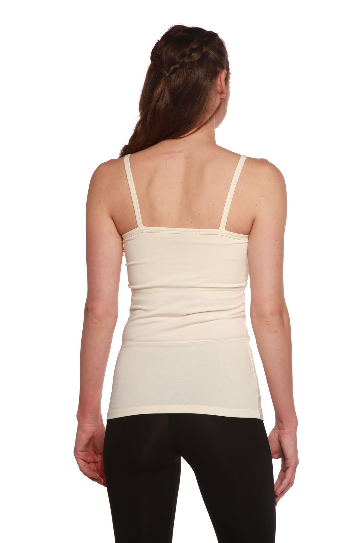 Women's Bamboo Cotton Camisole with Shelf Bra