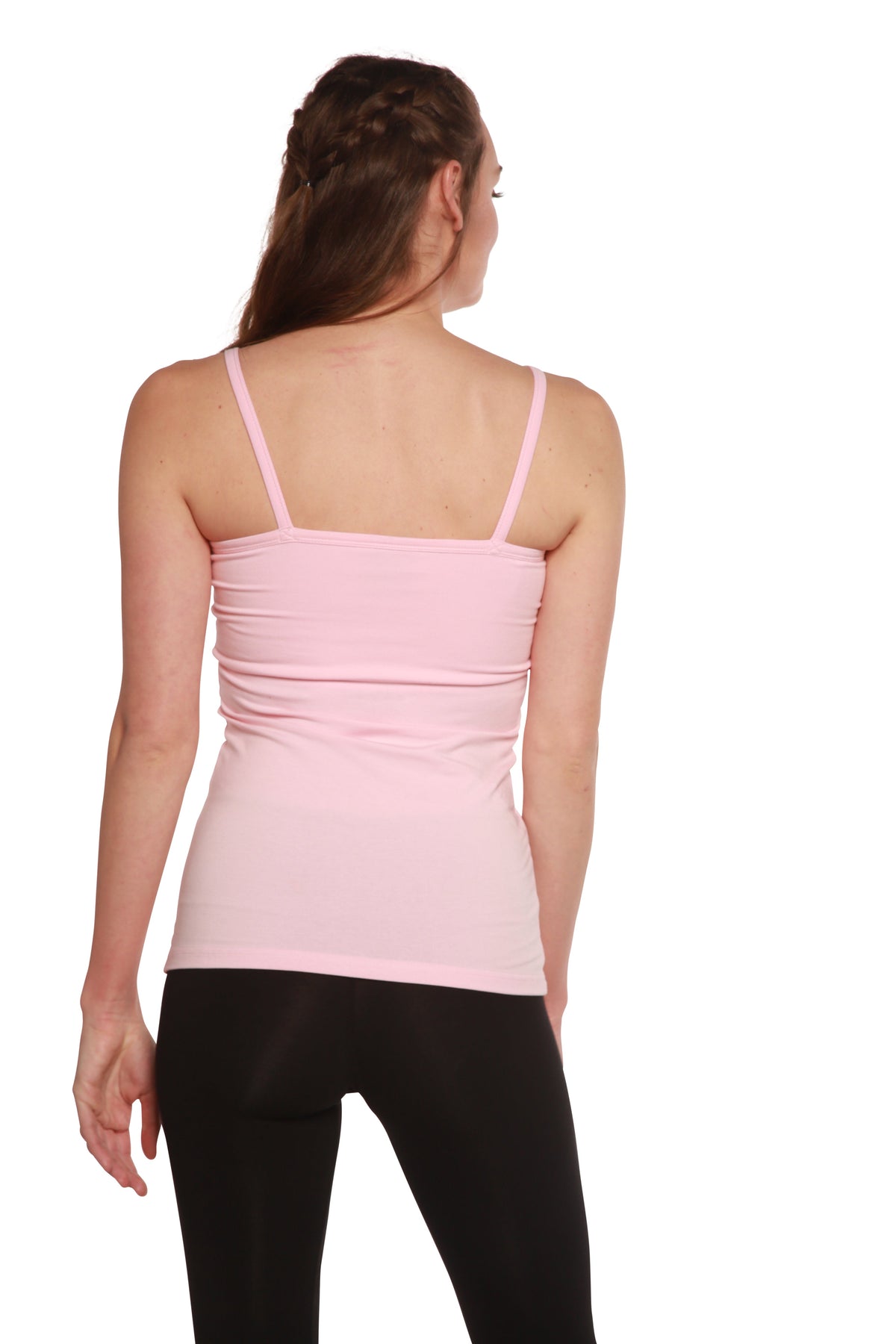Women's Bamboo Cotton Camisole with Shelf Bra