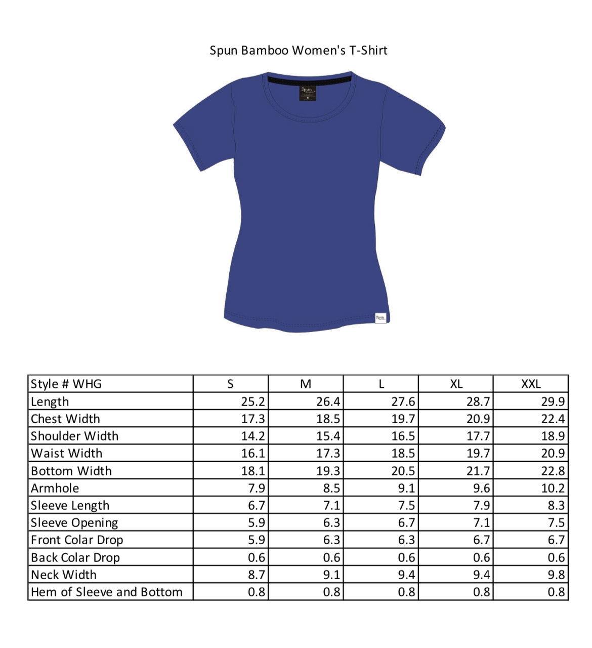 Women's Bamboo Cotton Scoop Neck T-Shirt Short Sleeve