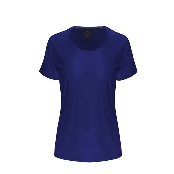 Women's Bamboo Cotton Scoop Neck T-Shirt Short Sleeve