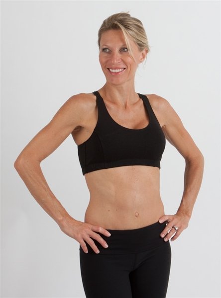 Women's Bamboo Padded Sports Bra - Black