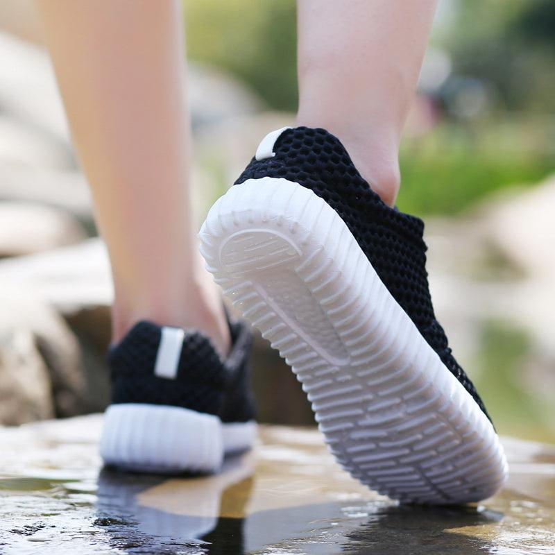 Women’s Lightweight Mesh Walking Sneakers – Comfortable Casual Shoes