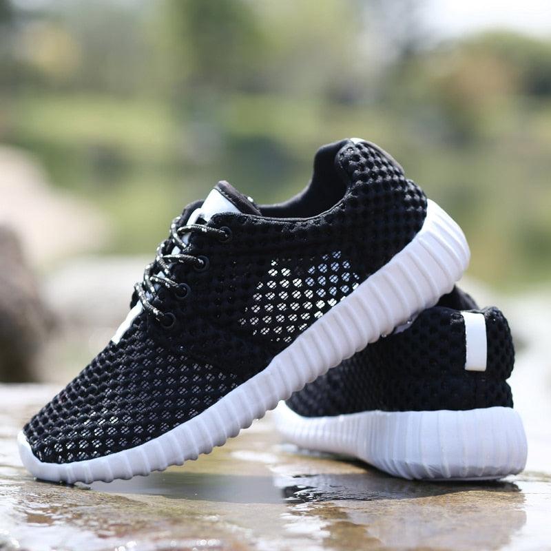 Women’s Lightweight Mesh Walking Sneakers – Comfortable Casual Shoes