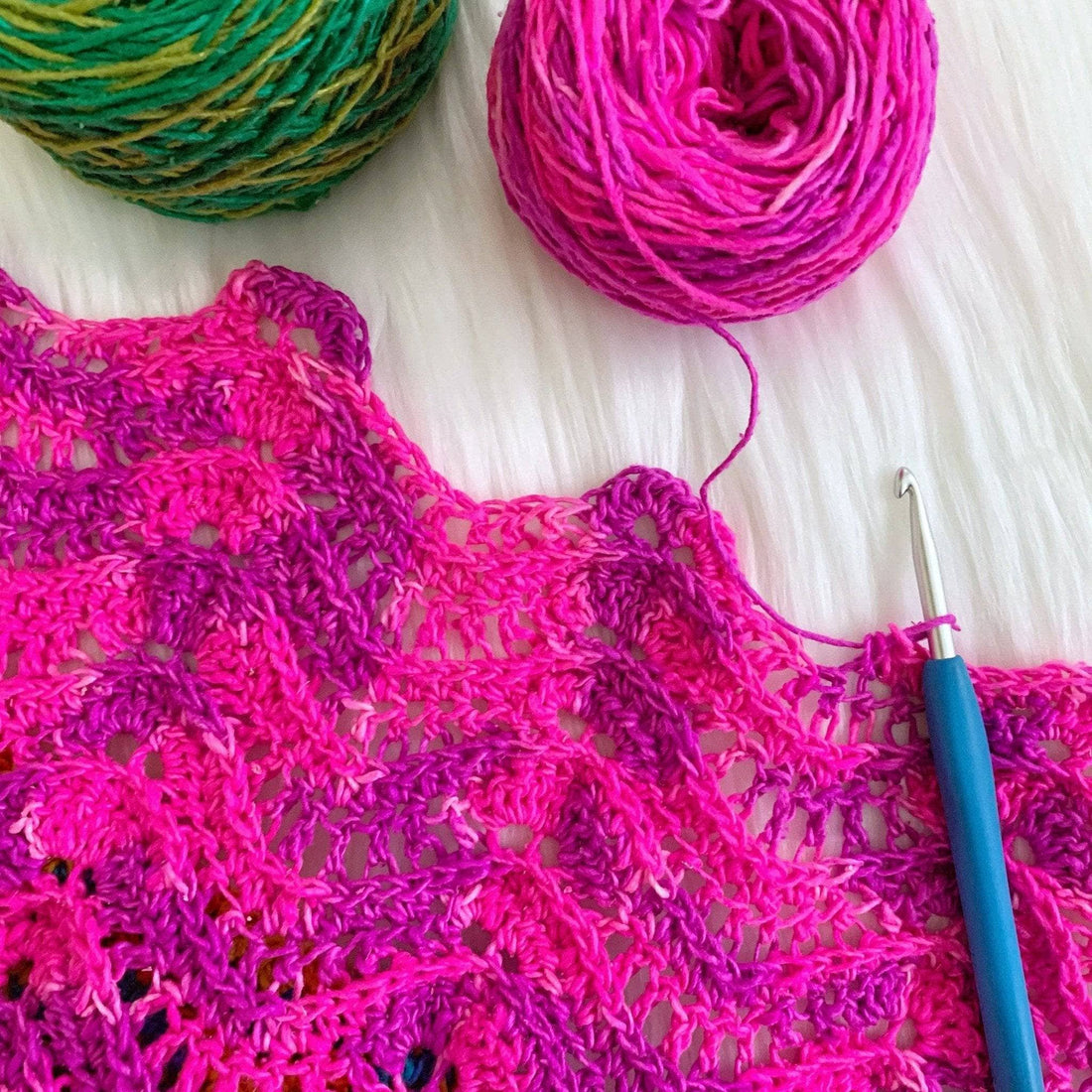 Wonderful Waves Crochet Wrap Pattern for Summer Beach Shawl