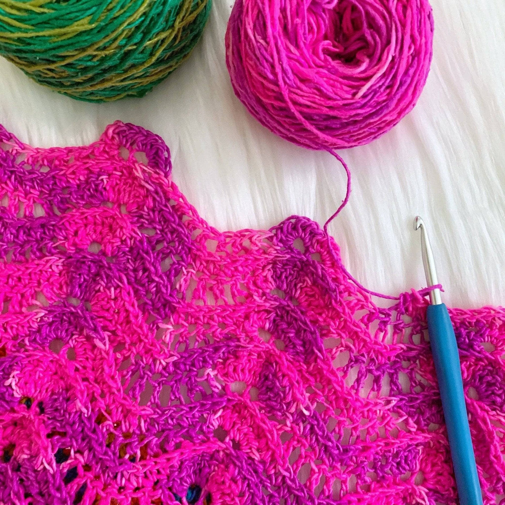Wonderful Waves Crochet Wrap Pattern for Summer Beach Shawl