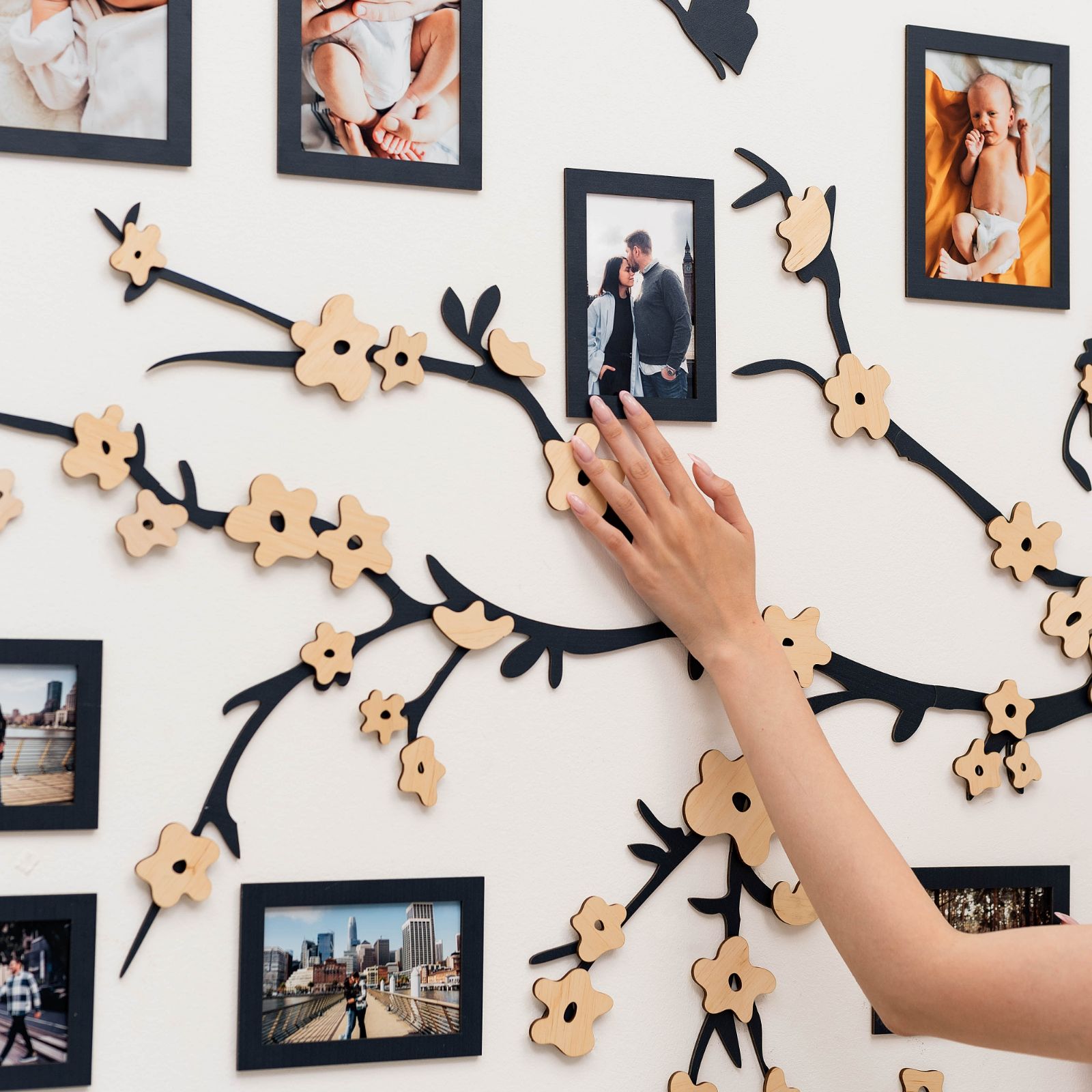 Wooden Family Tree - Unity Personalized Wall Art