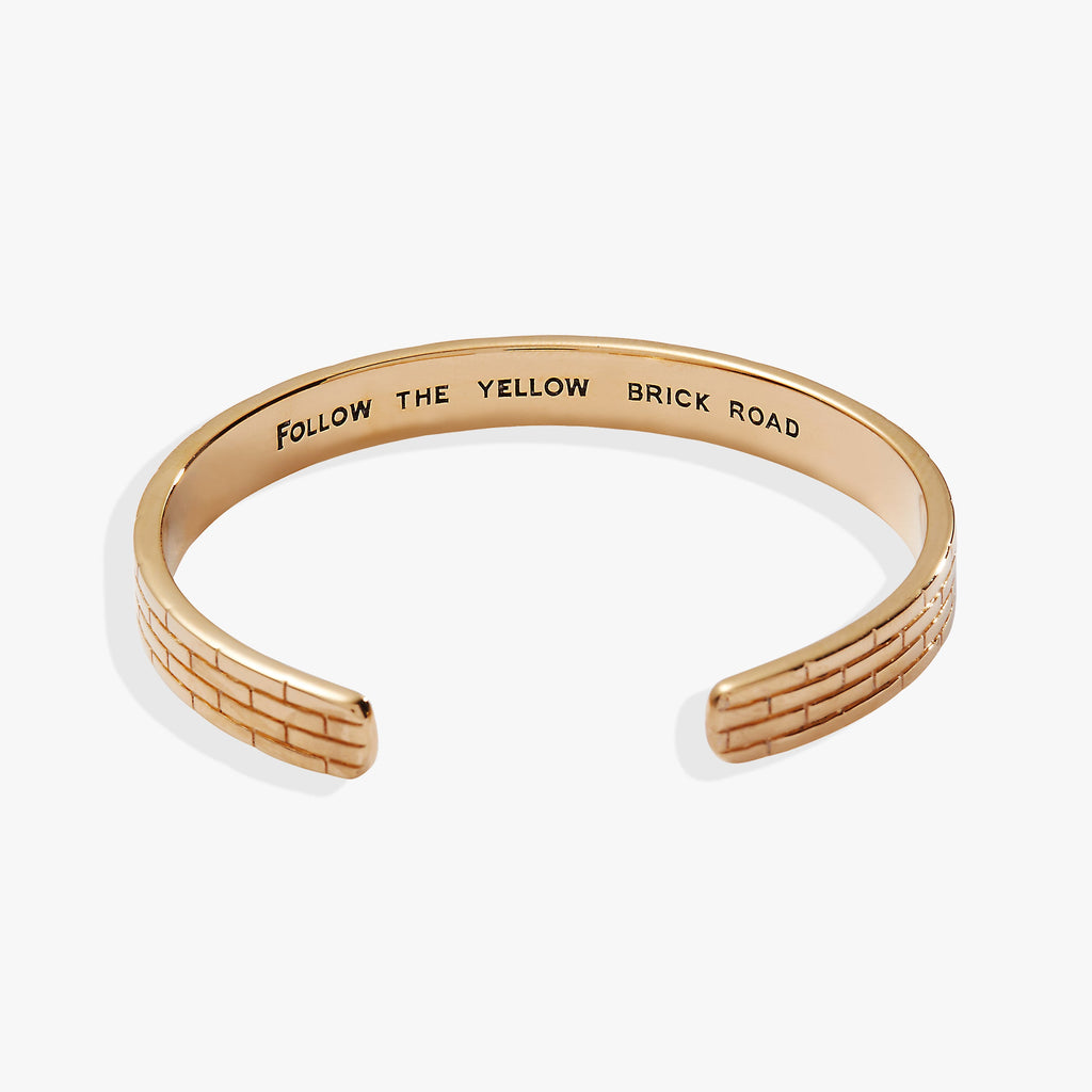 The Wizard of Oz Yellow Brick Road Cuff Bracelet - Iconic Jewelry