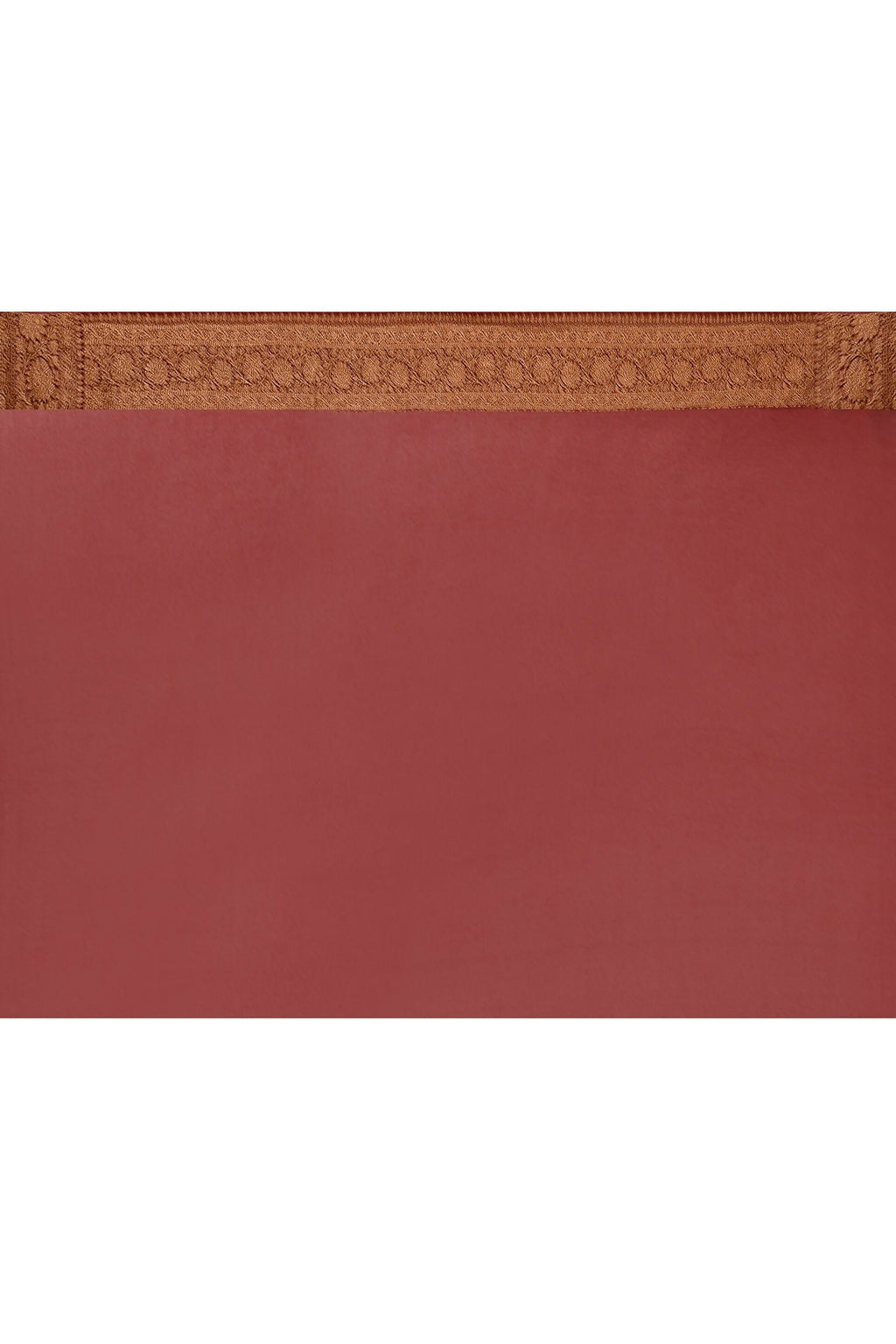 Crème Crepe Chiffon Pure Handloom Banarasi Silk Saree