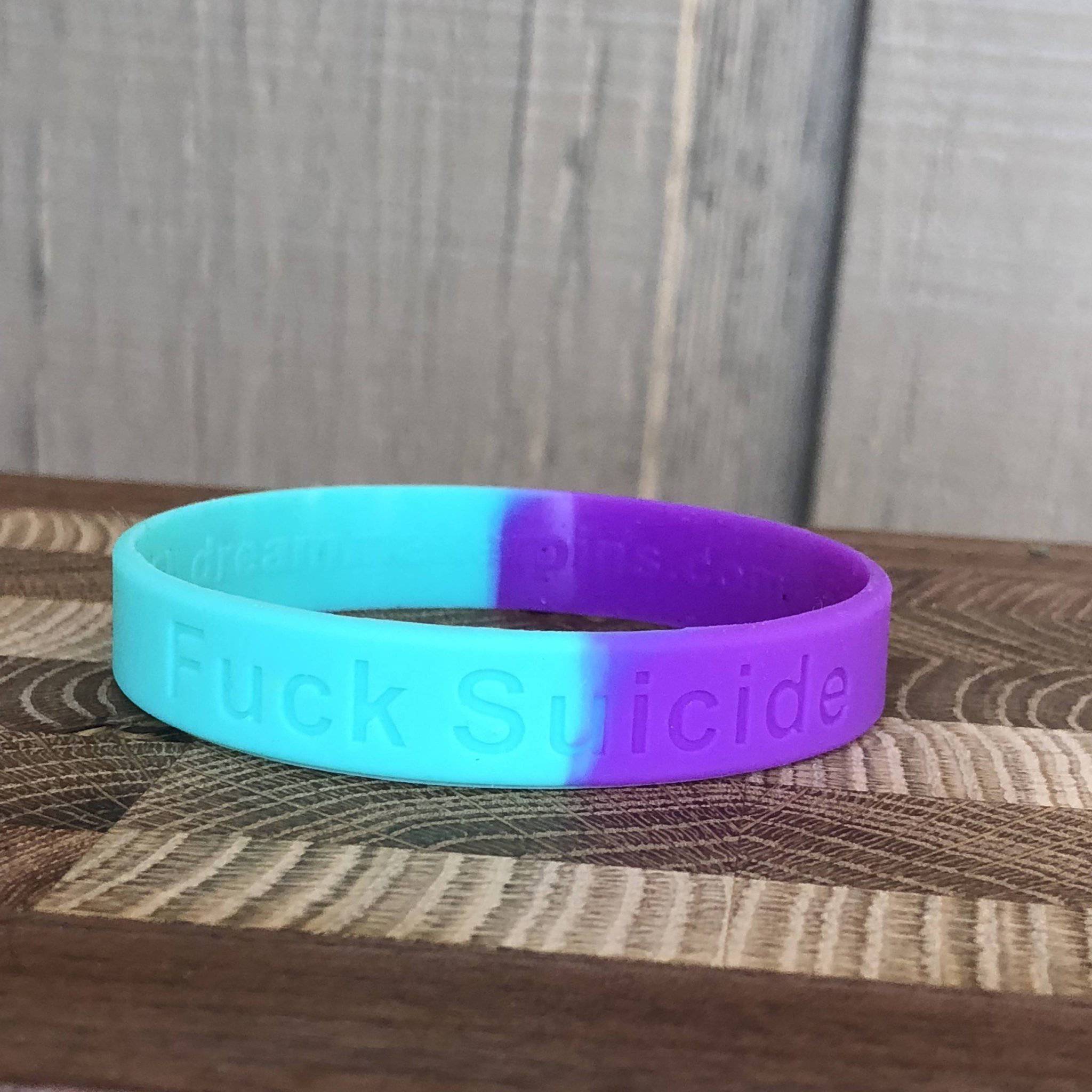Suicide Awareness Wristband – Mental Health Support Silicone Band for Prevention