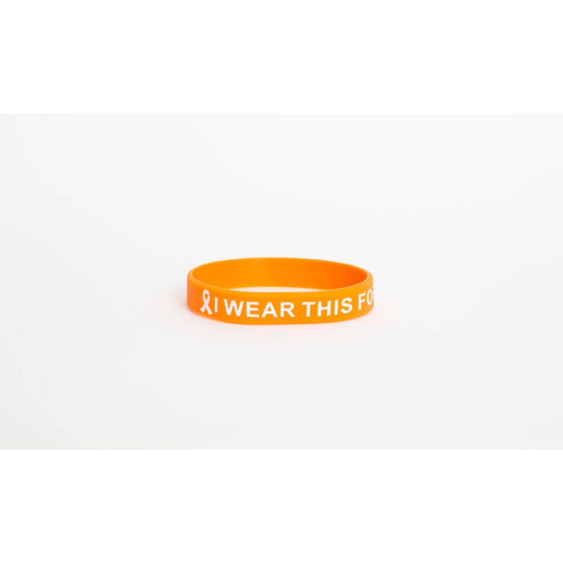 Orange I wear this for my Wristband