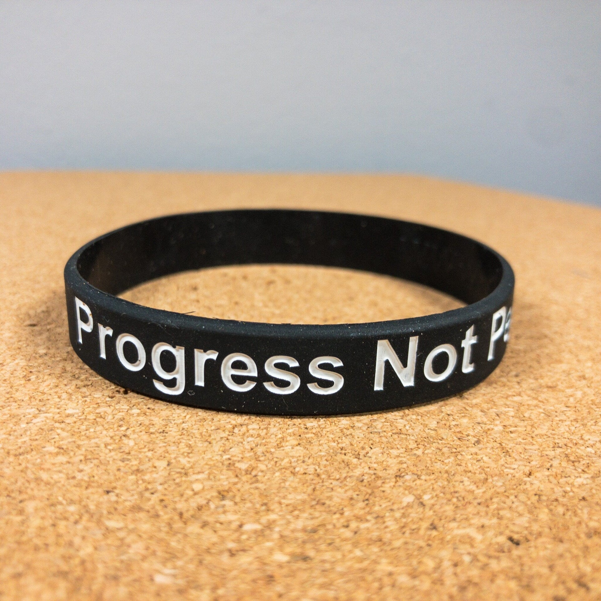 Silicone Wristband - Progress Reminder Band | Motivational Fitness Bracelet