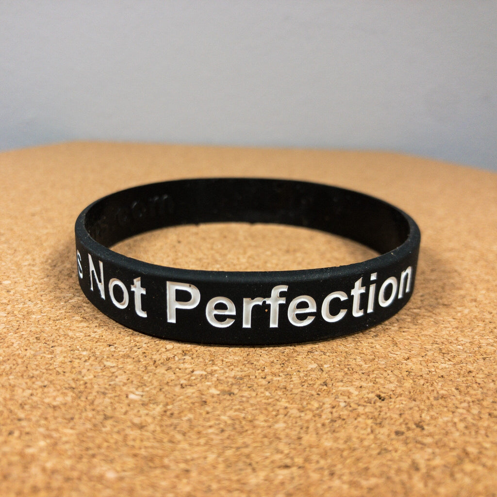 Silicone Wristband - Progress Reminder Band | Motivational Fitness Bracelet