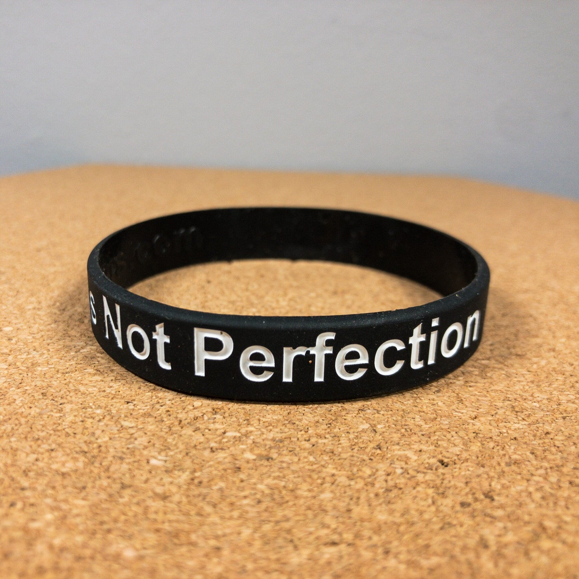 Silicone Wristband - Progress Reminder Band | Motivational Fitness Bracelet
