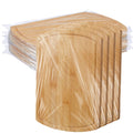 Patelai 12 Pack Large Cutting Boards Bulk Wooden Cutting Board Kitchen Chopping Boards for Crafts DIY Wedding Housewarming Gift (12 x 9 InchBamboo)