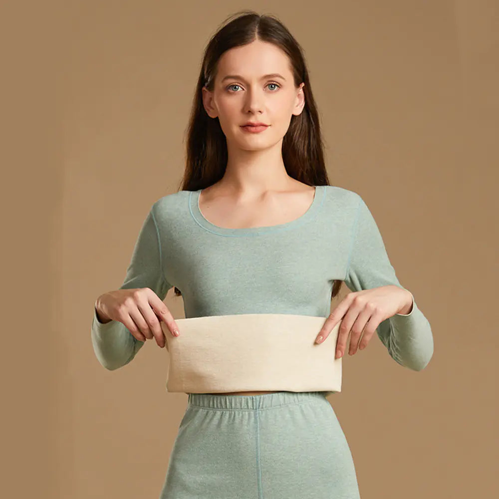 Winter Women's Thermal Underwear Set - Seamless & Soft