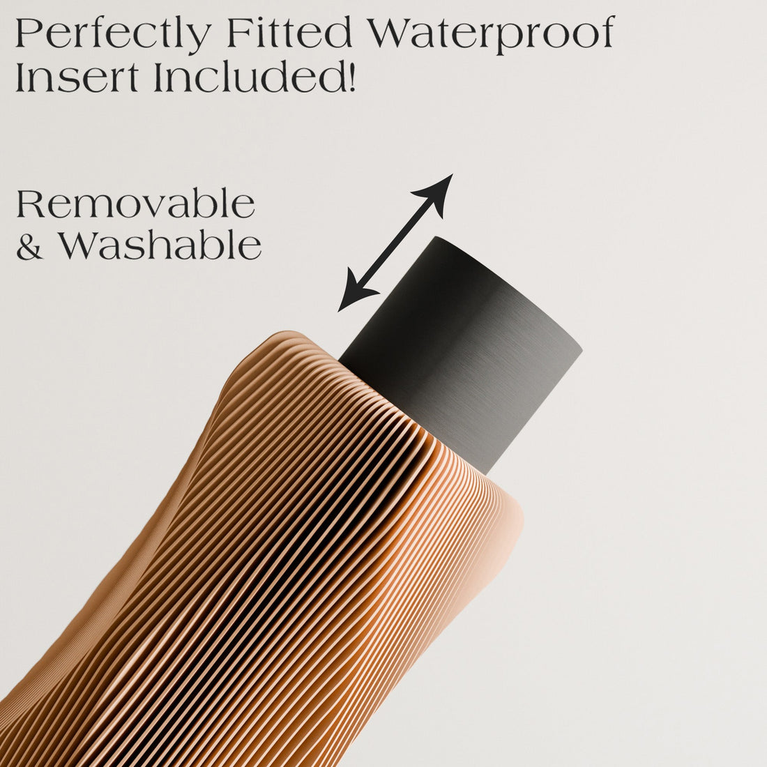 Xenova Olive Green Wavy Geometric Vase for Modern Home Decor - Image 9
