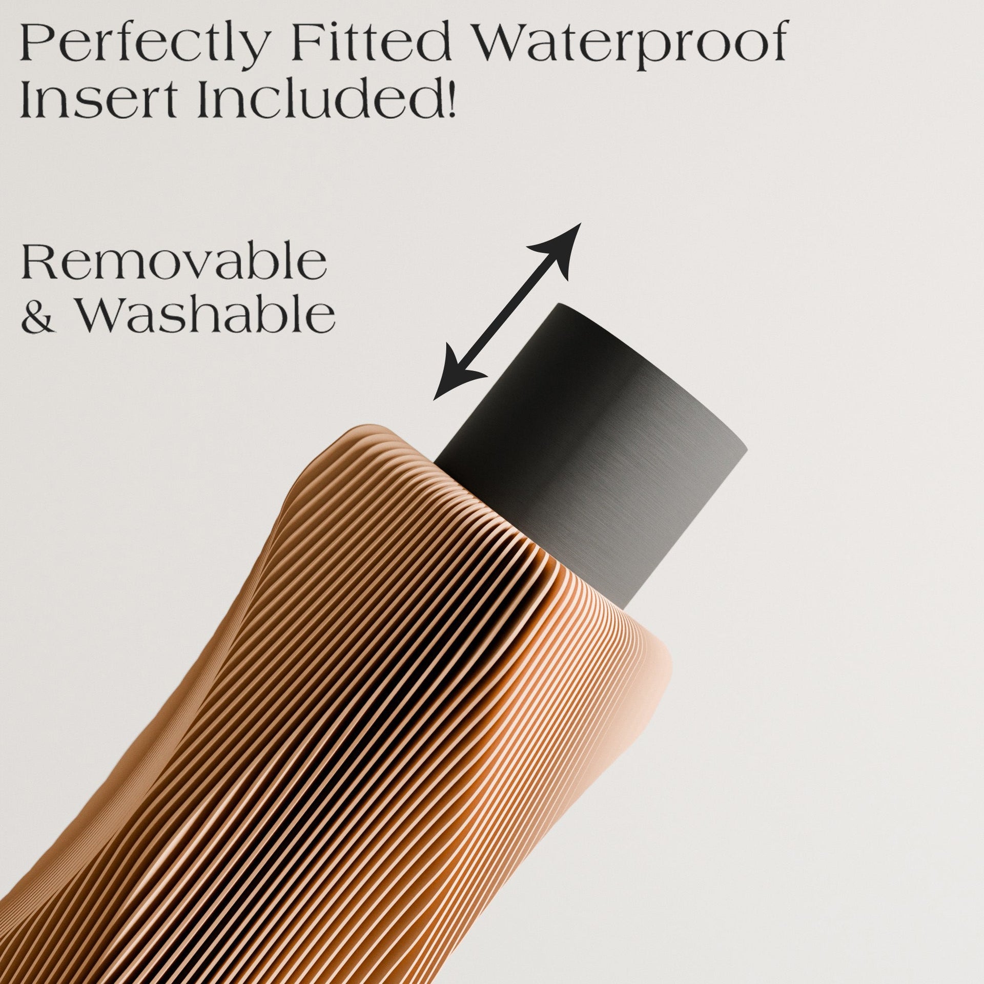 Xenova Olive Green Wavy Geometric Vase for Modern Home Decor - Image 9