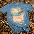 Farm Fresh Christmas Trees Western Graphic Tee l Rodeo  Graphic Tee