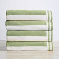 Striped Cabana Beach Towel 100% Cotton Ultra-Soft Pool Towel