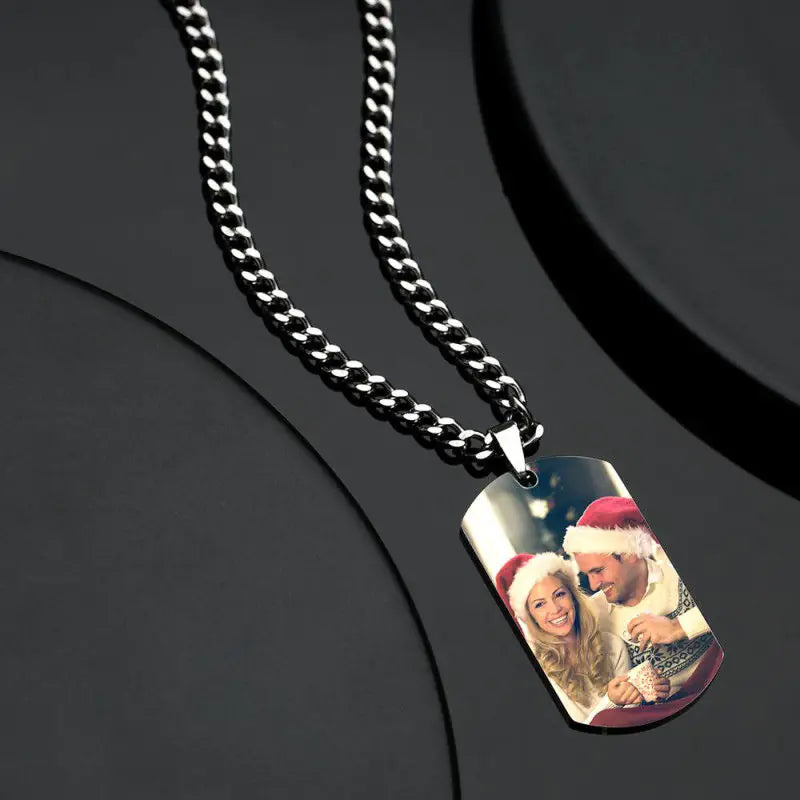 Personalized Photo Necklace