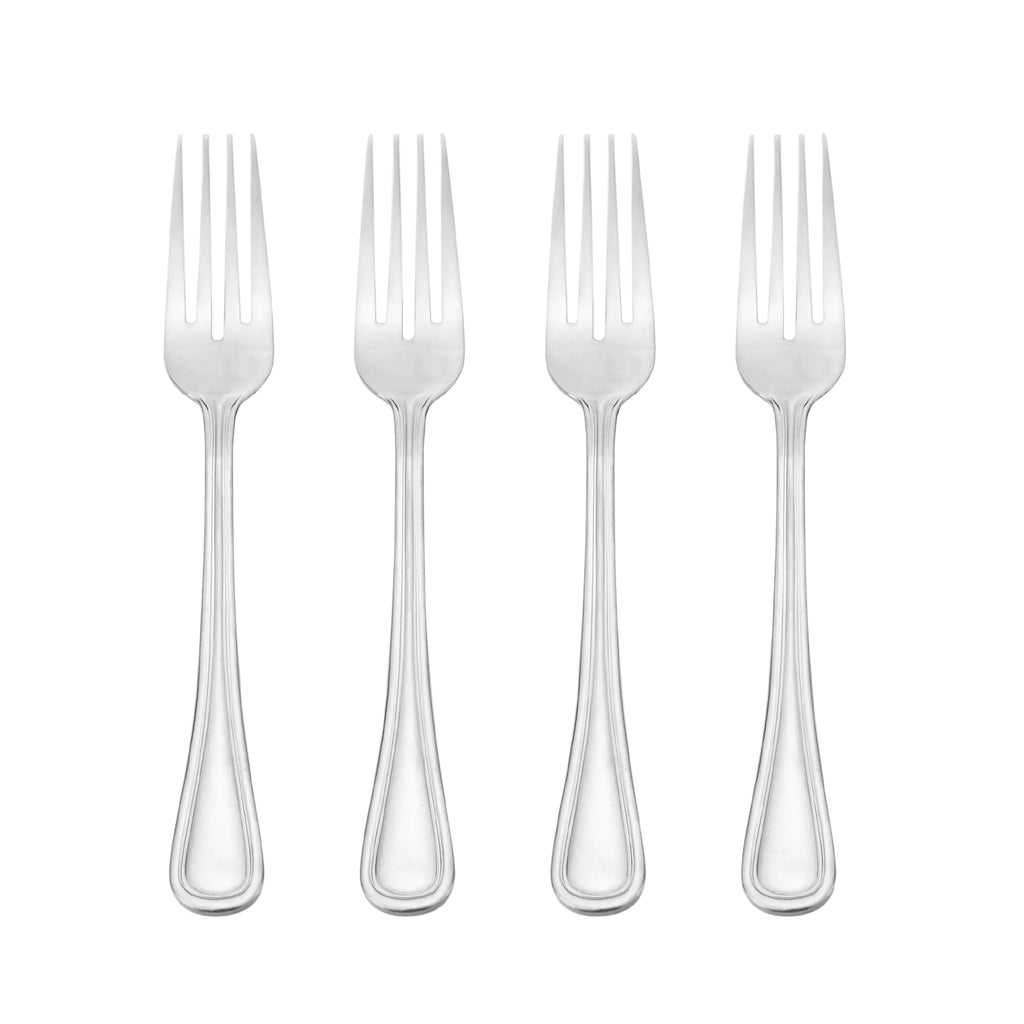 Pfaltzgraff Basics Edgebrook Stainless Steel Dinner Fork Set of 4